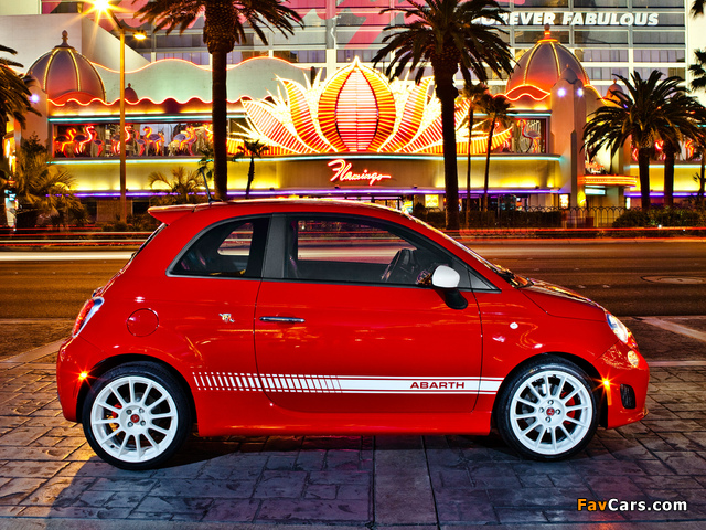 Fiat 500 Abarth US-spec (2012) pictures (640 x 480)