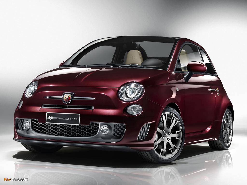 Abarth 695 Edizione Maserati (2012) wallpapers (1024 x 768)