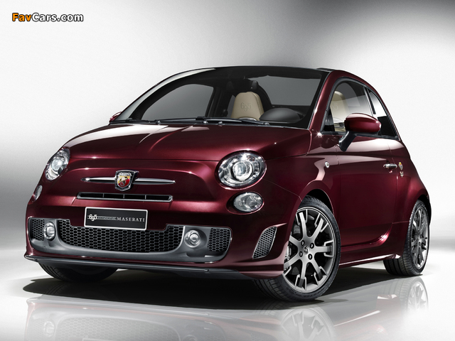 Abarth 695 Edizione Maserati (2012) wallpapers (640 x 480)