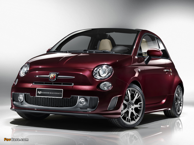 Abarth 695 Edizione Maserati (2012) wallpapers (800 x 600)