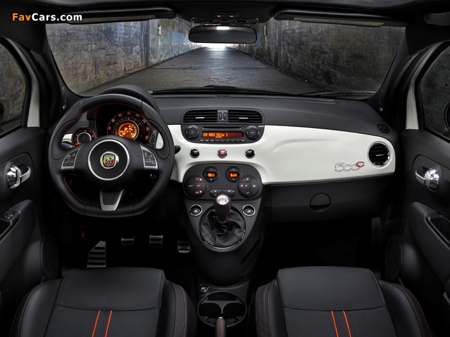 Fiat 500C Abarth US-spec (2013) pictures (640 x 480)