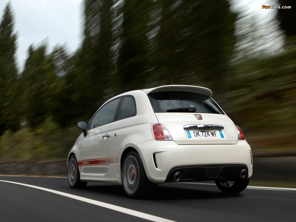 Abarth 500 (2008) images (1024 x 768)