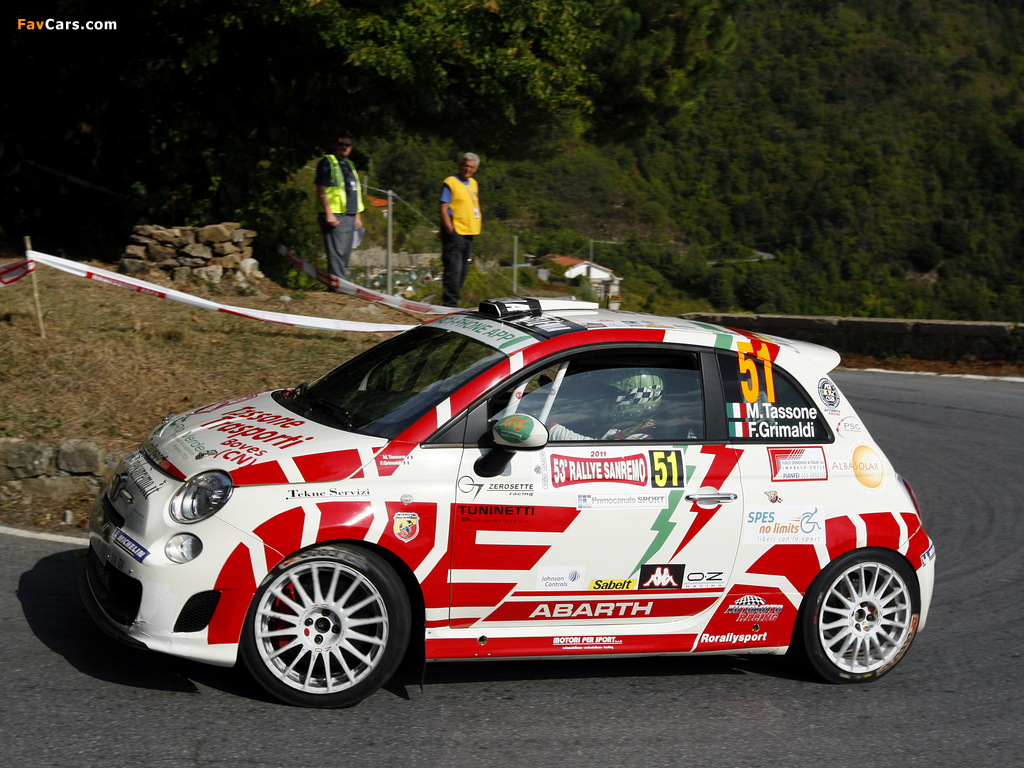 Images of Abarth 500 R3T (2009) (1024 x 768)