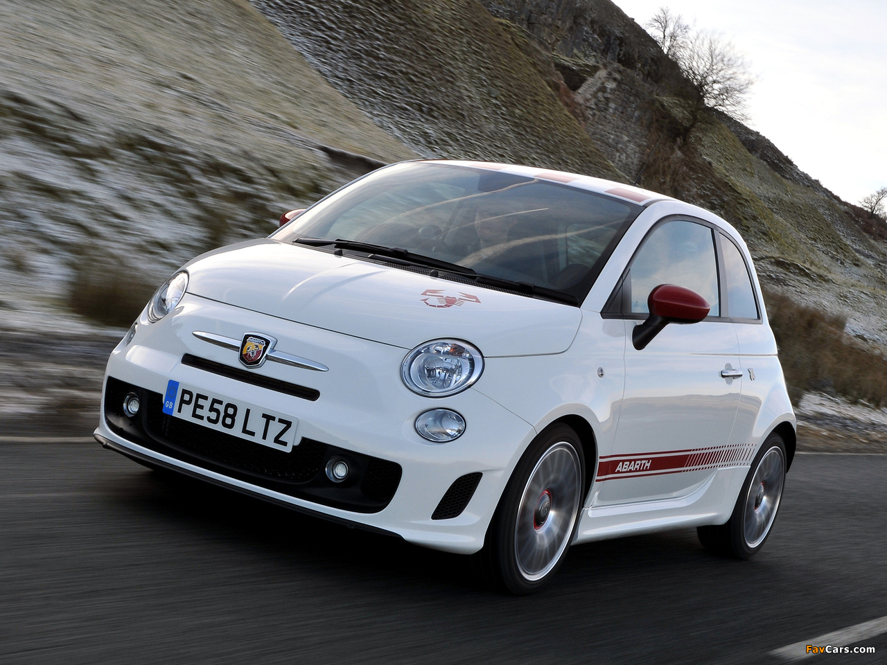 Images of Abarth 500 UK-spec (2009) (1280 x 960)