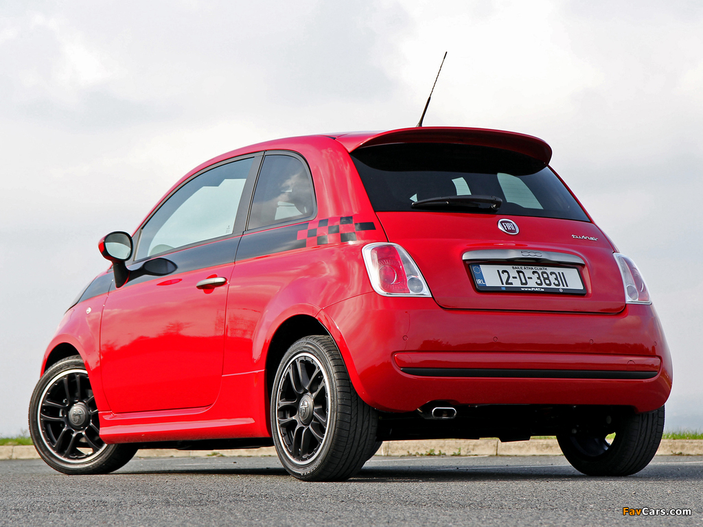 Images of Fiat 500 TwinAir by Abarth UK-spec (2012) (1024 x 768)
