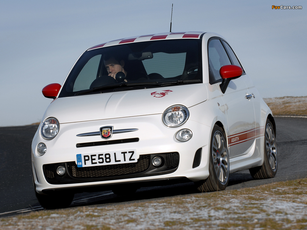 Photos of Abarth 500 UK-spec (2009) (1024 x 768)