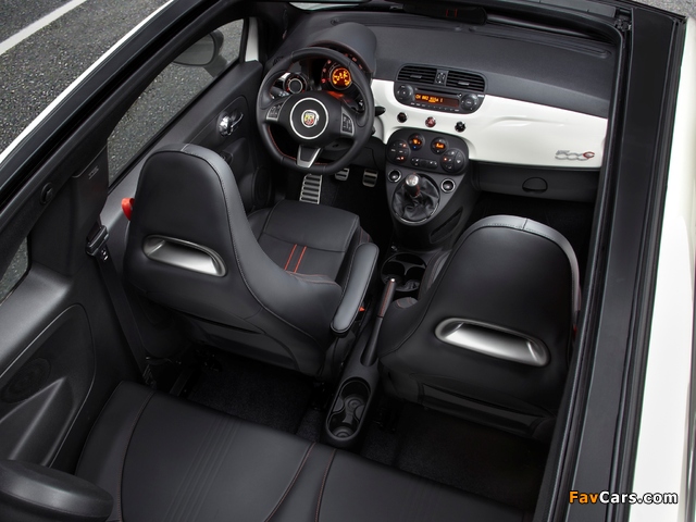 Photos of Fiat 500C Abarth US-spec (2013) (640 x 480)