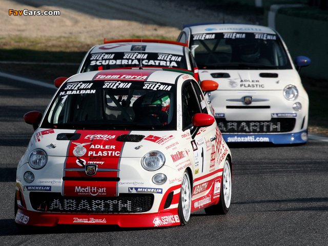 Abarth 500 Assetto Corse (2008) wallpapers (640 x 480)