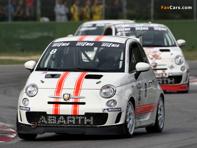 Abarth 500 Assetto Corse (2008) wallpapers (640 x 480)