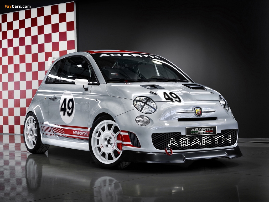 Abarth 500 Assetto Corse (2008) wallpapers (1024 x 768)
