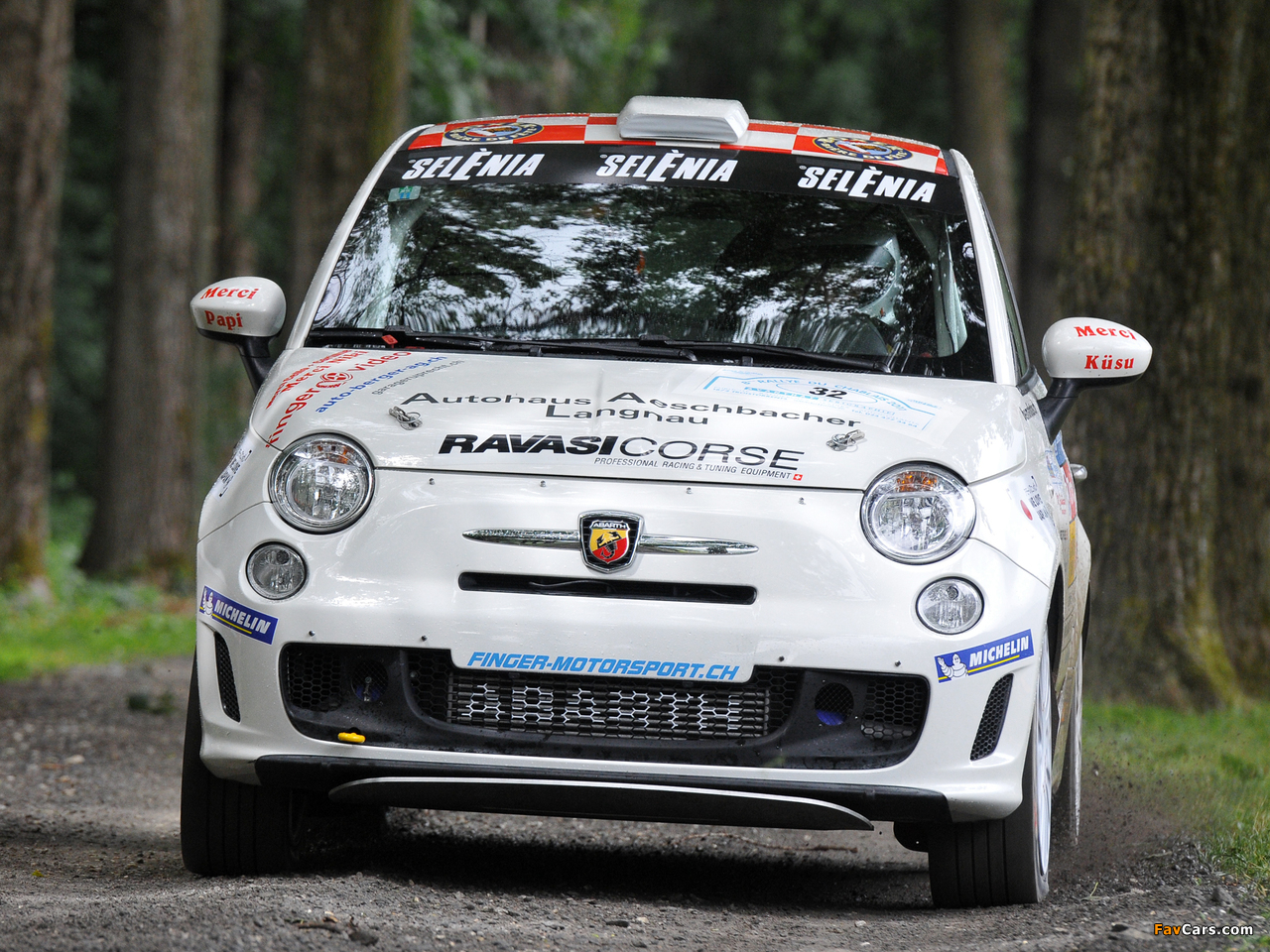 Abarth 500 R3T (2009) wallpapers (1280 x 960)