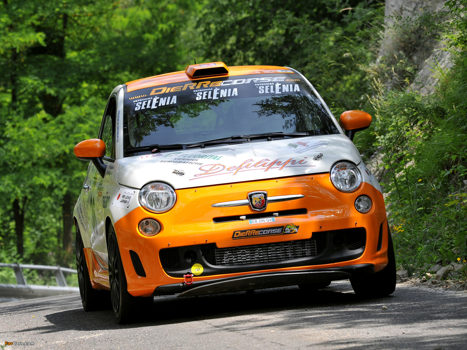 Abarth 500 R3T (2009) wallpapers (1600 x 1200)