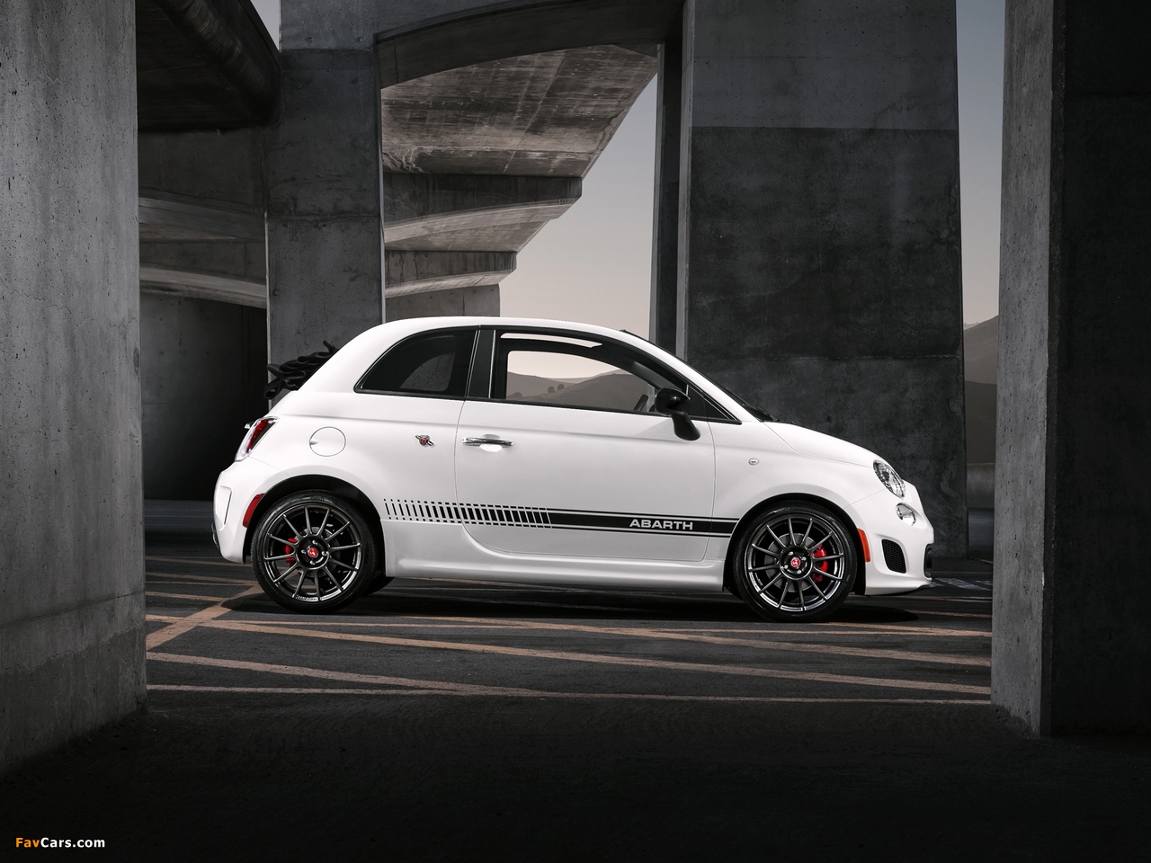 Fiat 500C Abarth US-spec (2013) wallpapers (1280 x 960)