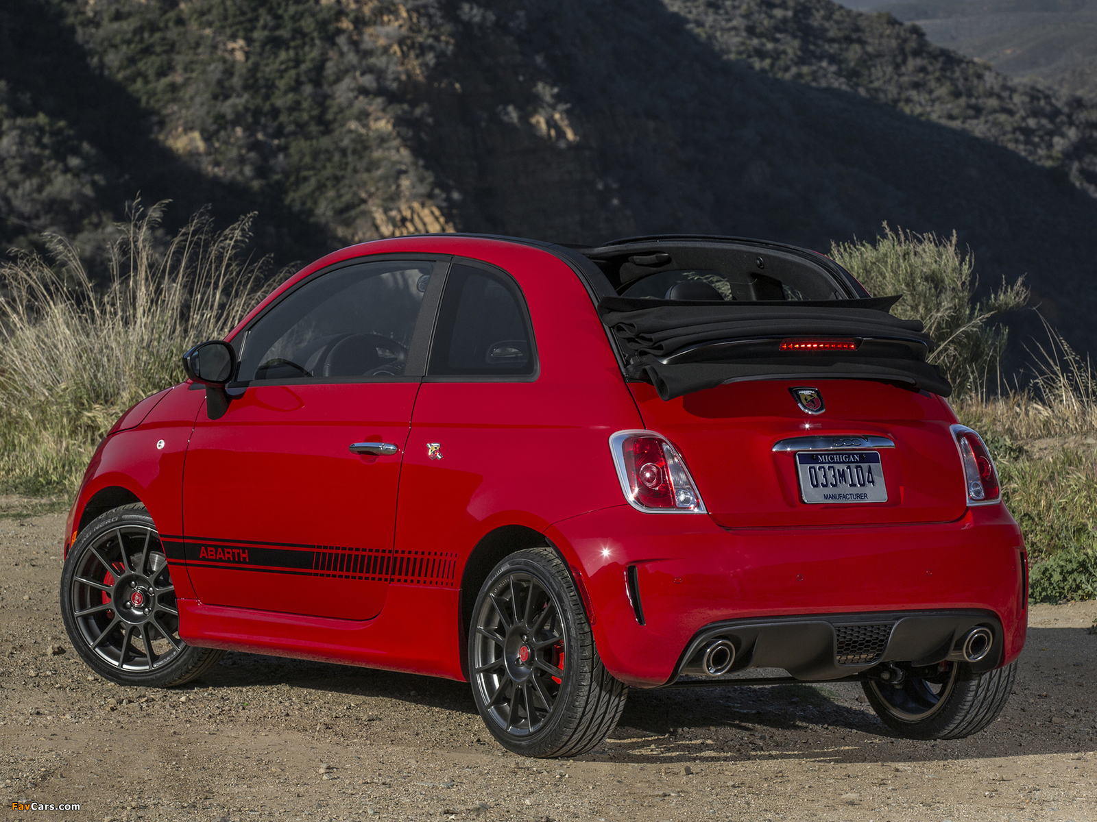 Fiat 500C Abarth US-spec (2013) wallpapers (1600 x 1200)