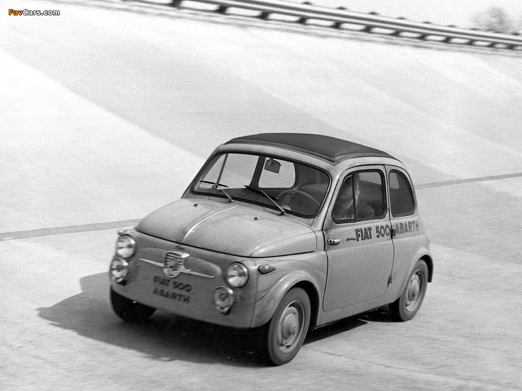 Fiat 500 Abarth (1957–1963) wallpapers (1024 x 768)