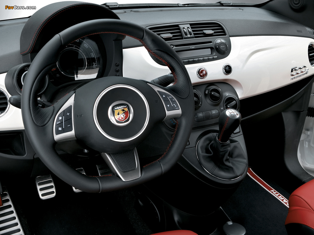 Abarth 500 (2008) wallpapers (1024 x 768)
