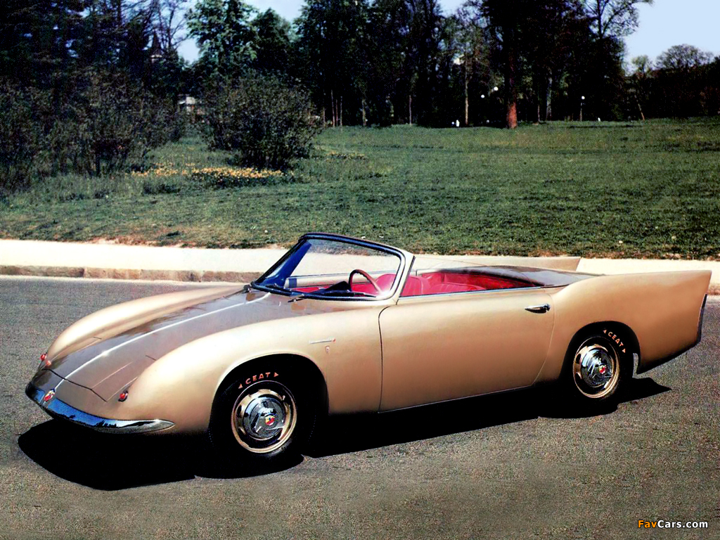 Images of Fiat Abarth 750 Spyder Bertone Type 216A (1956) (1024 x 768)
