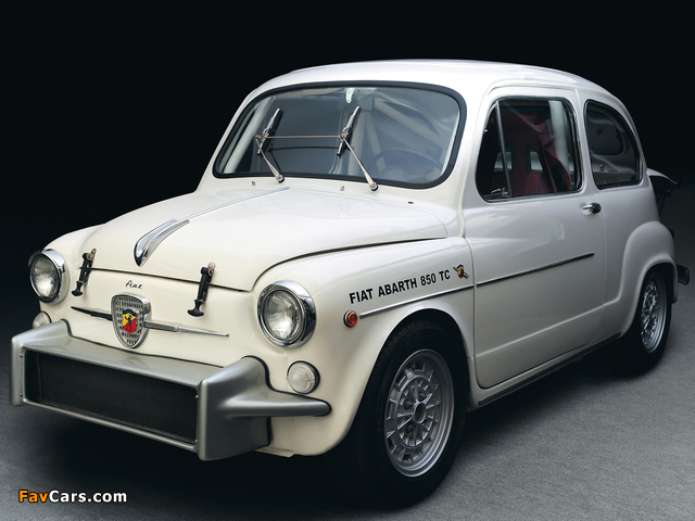 Fiat Abarth 850 TC Corsa (1965–1966) photos (640 x 480)