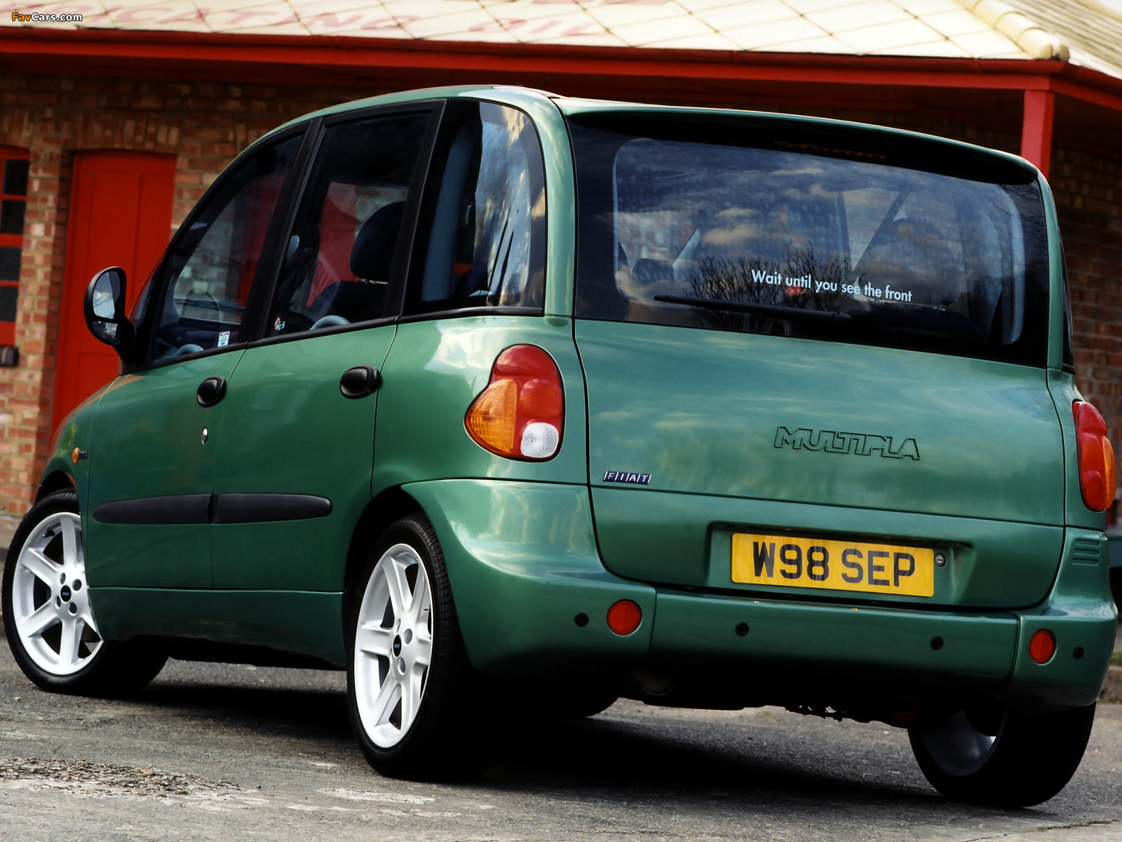Images of Fiat Multipla Abarth Look UK-spec (2000–2001) (1600 x 1200)