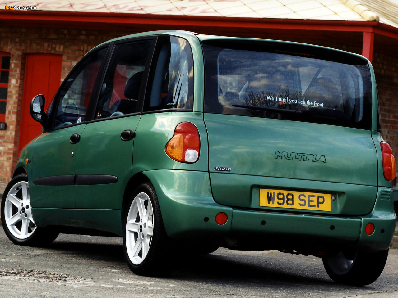 Images of Fiat Multipla Abarth Look UK-spec (2000–2001) (1280 x 960)