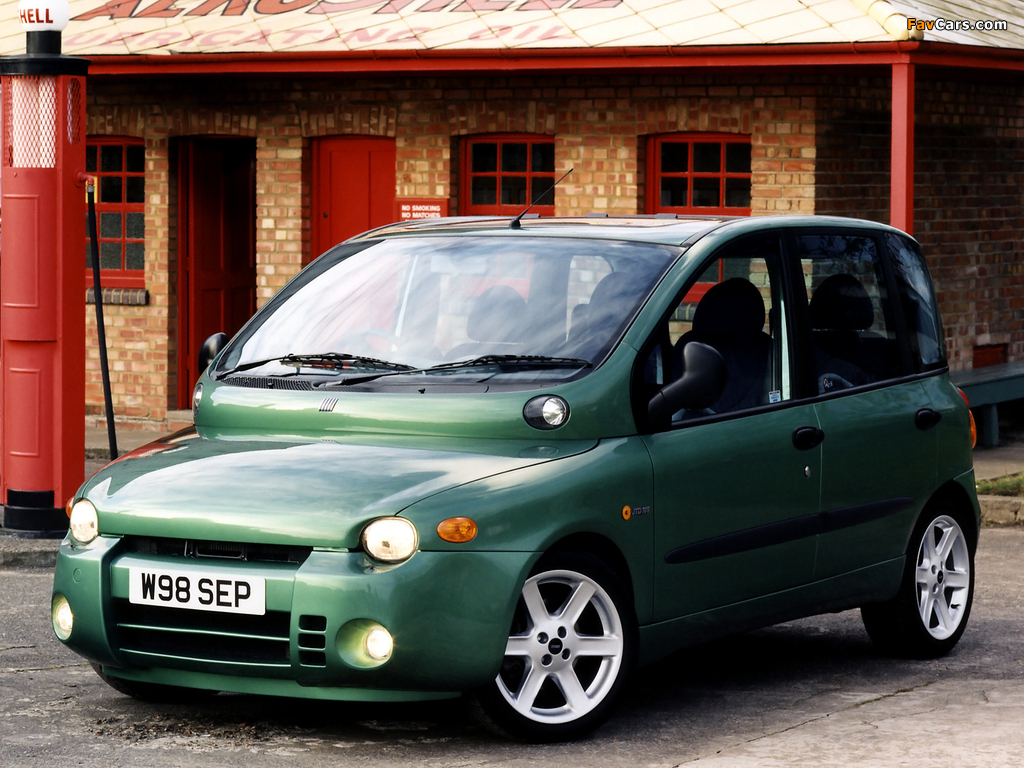 Photos of Fiat Multipla Abarth Look UK-spec (2000–2001) (1024 x 768)
