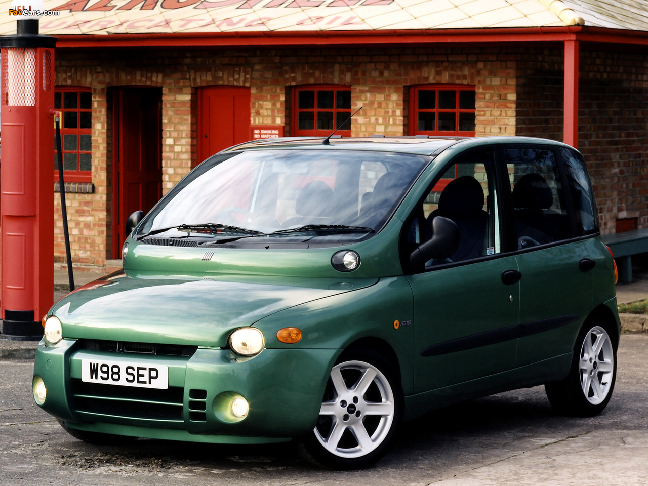 Photos of Fiat Multipla Abarth Look UK-spec (2000–2001) (1280 x 960)