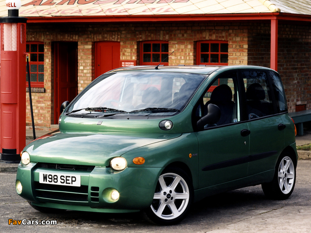 Photos of Fiat Multipla Abarth Look UK-spec (2000–2001) (640 x 480)