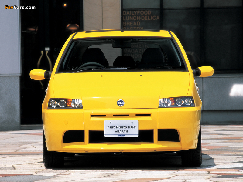 Fiat Punto HGT Abarth JP-spec 188 (2001–2003) photos (800 x 600)