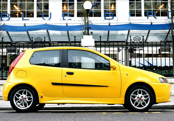 Fiat Punto HGT Abarth UK-spec 188 (2001–2003) wallpapers