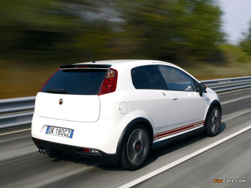 Abarth Grande Punto 199 (2007–2010) photos (800 x 600)