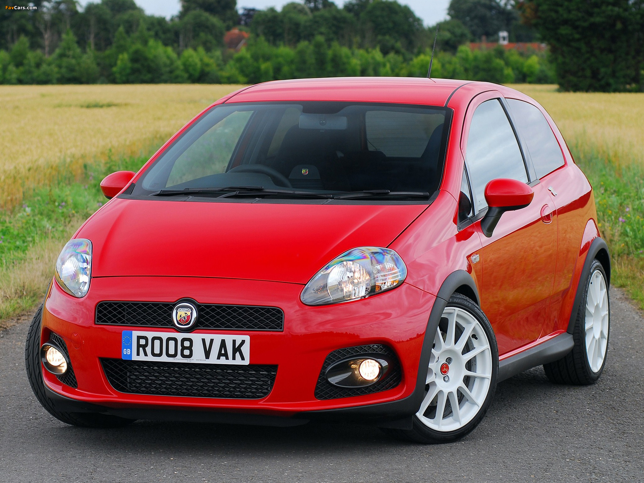 Abarth Grande Punto esseesse UK-spec 199 (2008–2010) wallpapers (2048 x 1536)