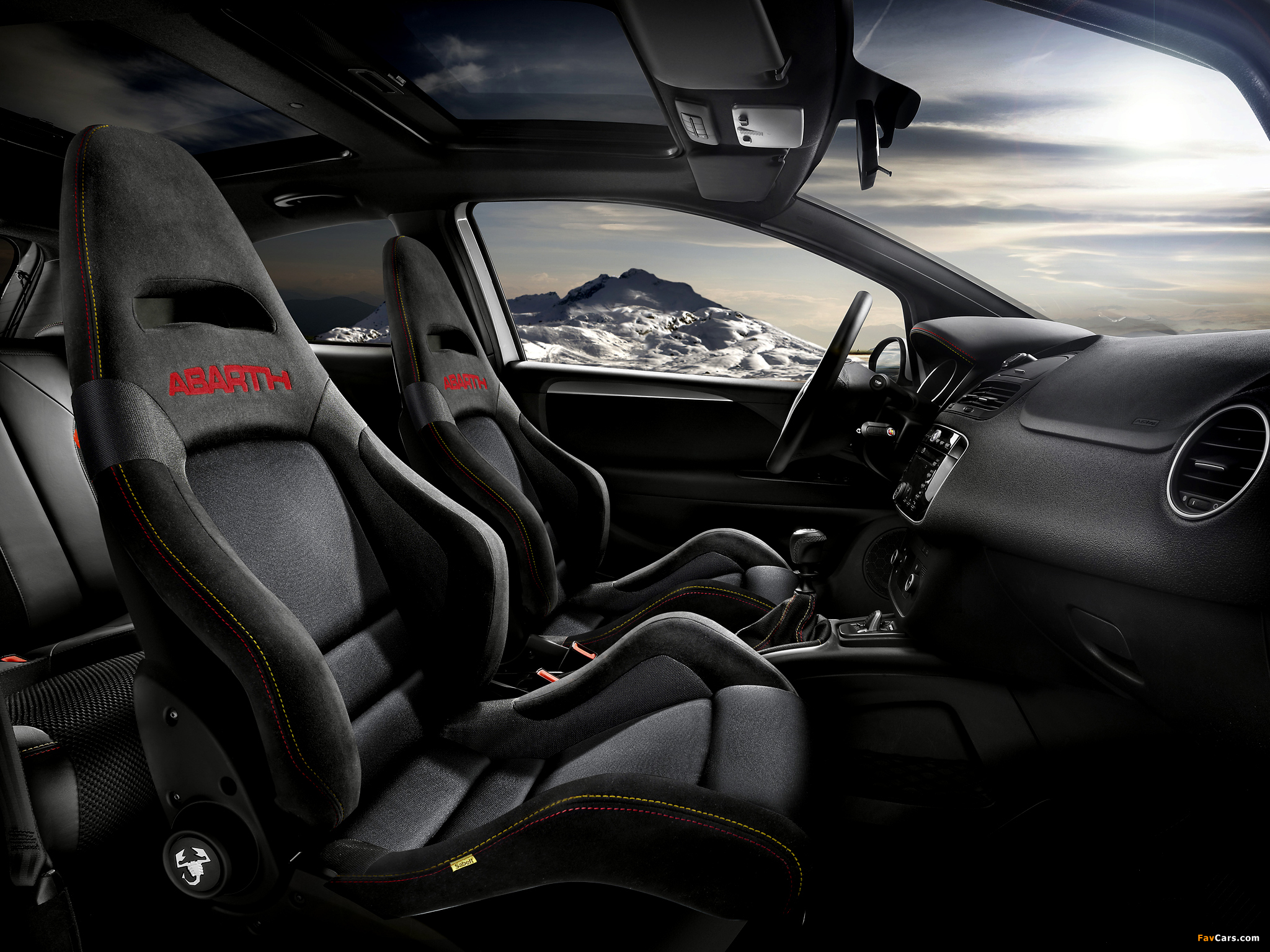 Abarth Punto SuperSport 199 (2012) wallpapers (2048 x 1536)
