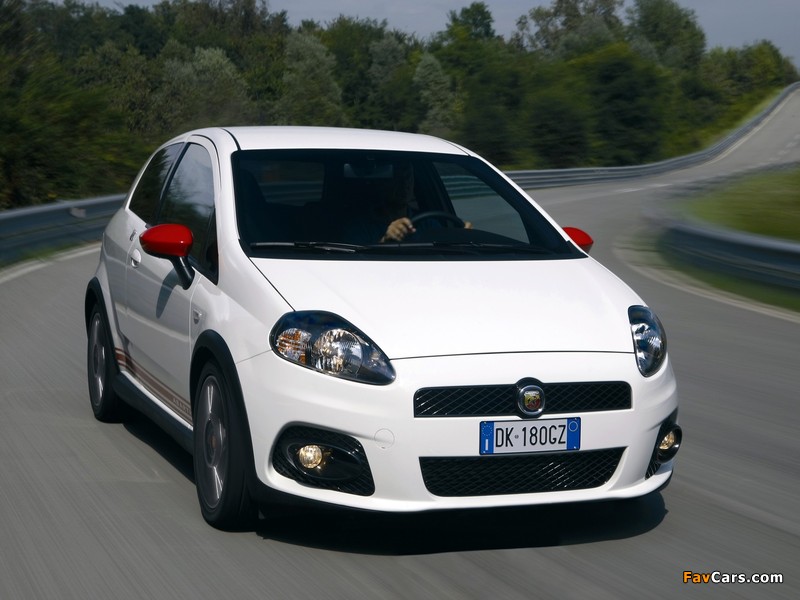 Images of Abarth Grande Punto 199 (2007–2010) (800 x 600)