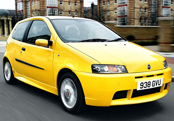 Pictures of Fiat Punto HGT Abarth UK-spec 188 (2001–2003)