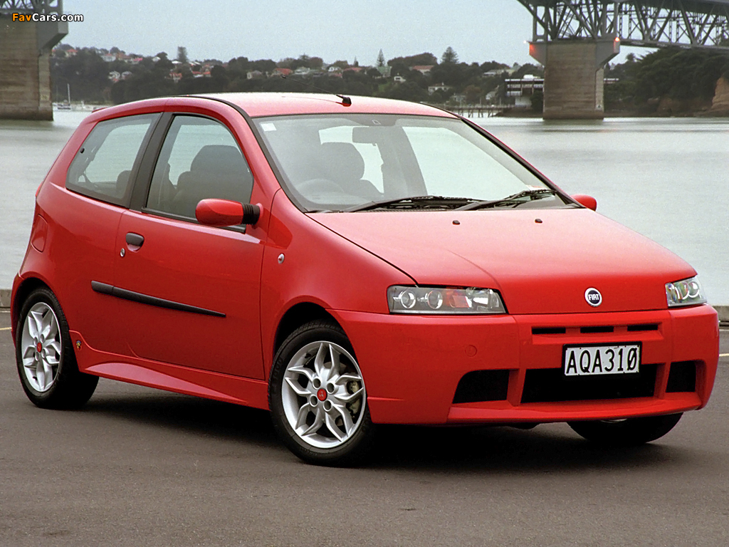 Pictures of Fiat Punto HGT Abarth NZ-spec 188 (2002–2003) (1024 x 768)