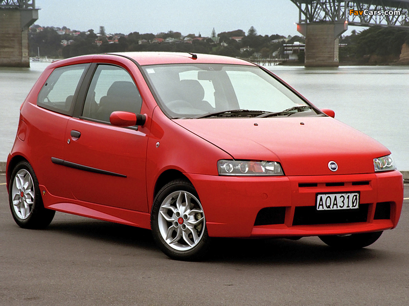 Pictures of Fiat Punto HGT Abarth NZ-spec 188 (2002–2003) (800 x 600)