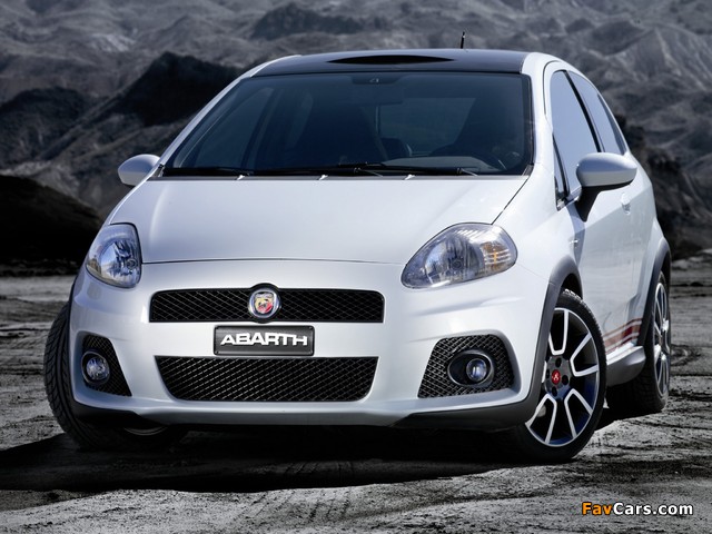 Pictures of Abarth Grande Punto 199 (2007–2010) (640 x 480)