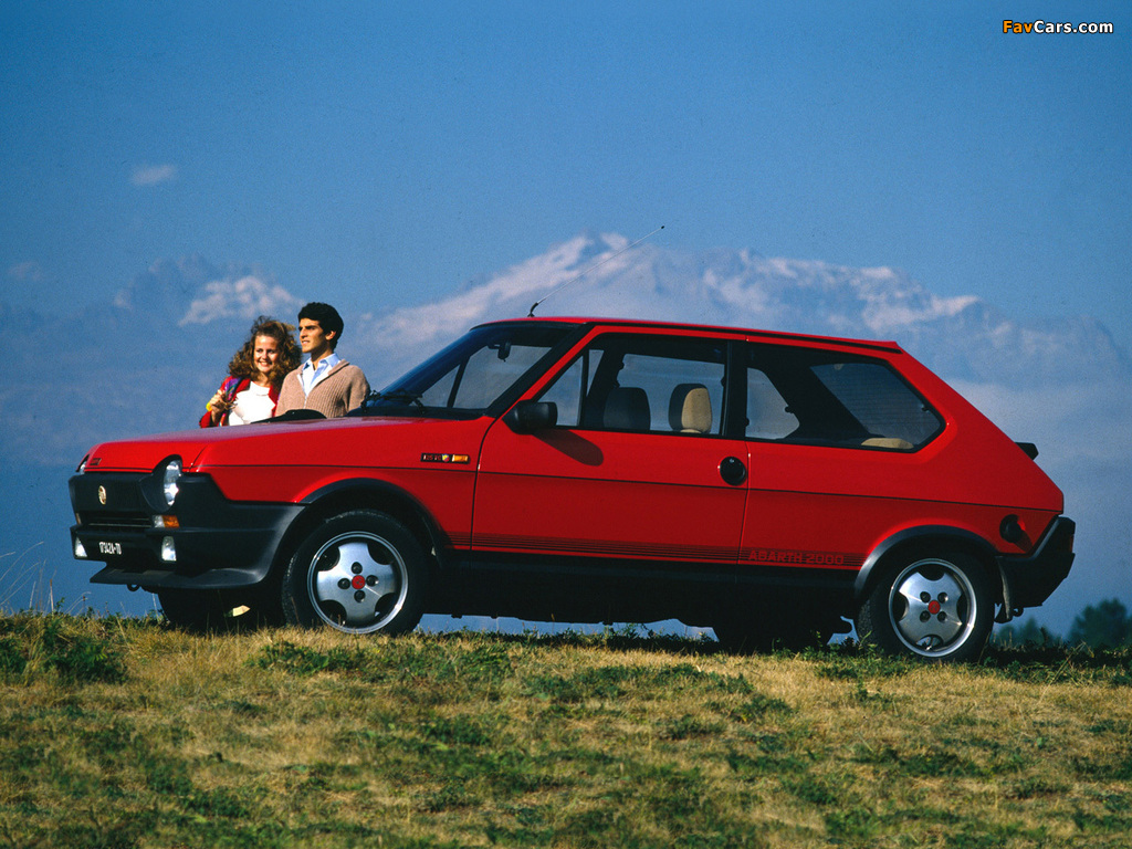 Fiat Ritmo 125TC Abarth (1981–1982) wallpapers (1024 x 768)