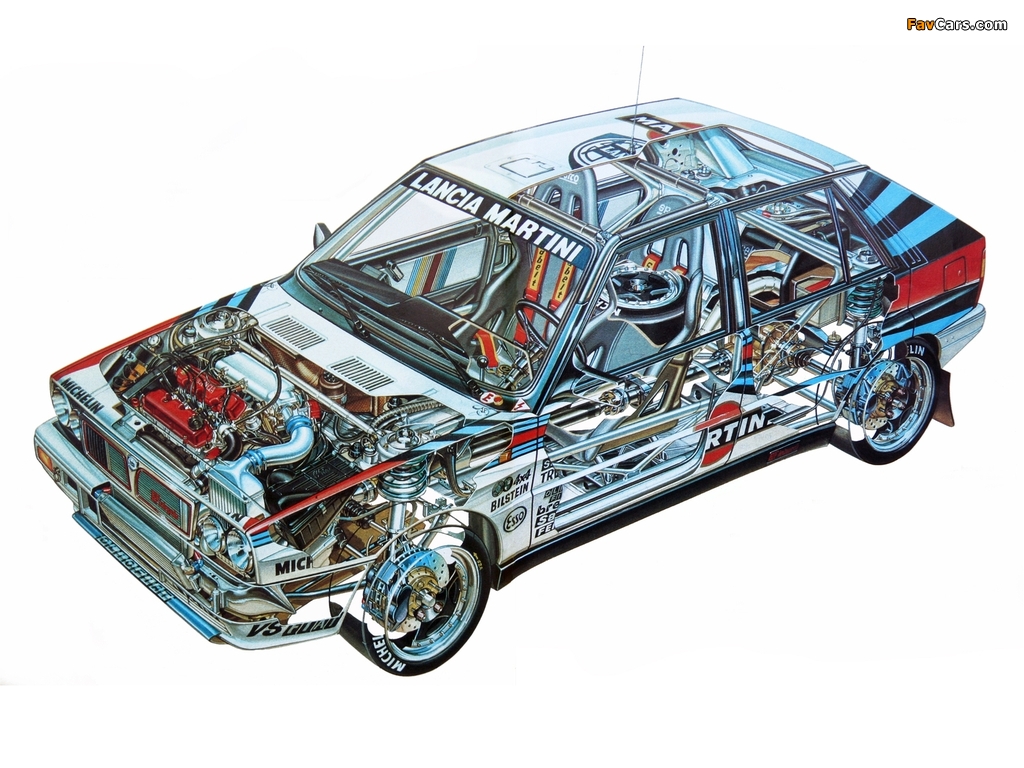 Lancia Delta HF Integrale Gruppo A SE044 (1988–1989) wallpapers (1024 x 768)