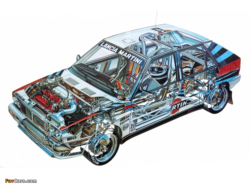 Lancia Delta HF Integrale Gruppo A SE044 (1988–1989) wallpapers (800 x 600)