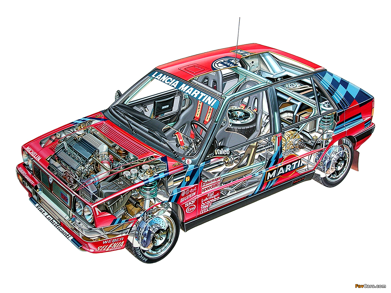 Lancia Delta HF Integrale 16v Gruppo A SE045 (1989–1991) wallpapers (1280 x 960)