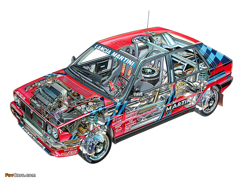 Lancia Delta HF Integrale 16v Gruppo A SE045 (1989–1991) wallpapers (800 x 600)
