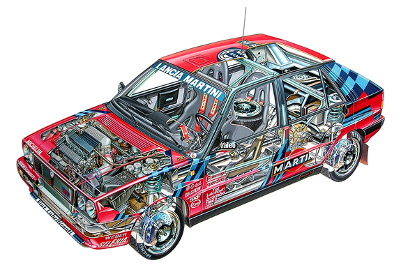 Lancia Delta HF Integrale 16v Gruppo A SE045 (1989–1991) wallpapers