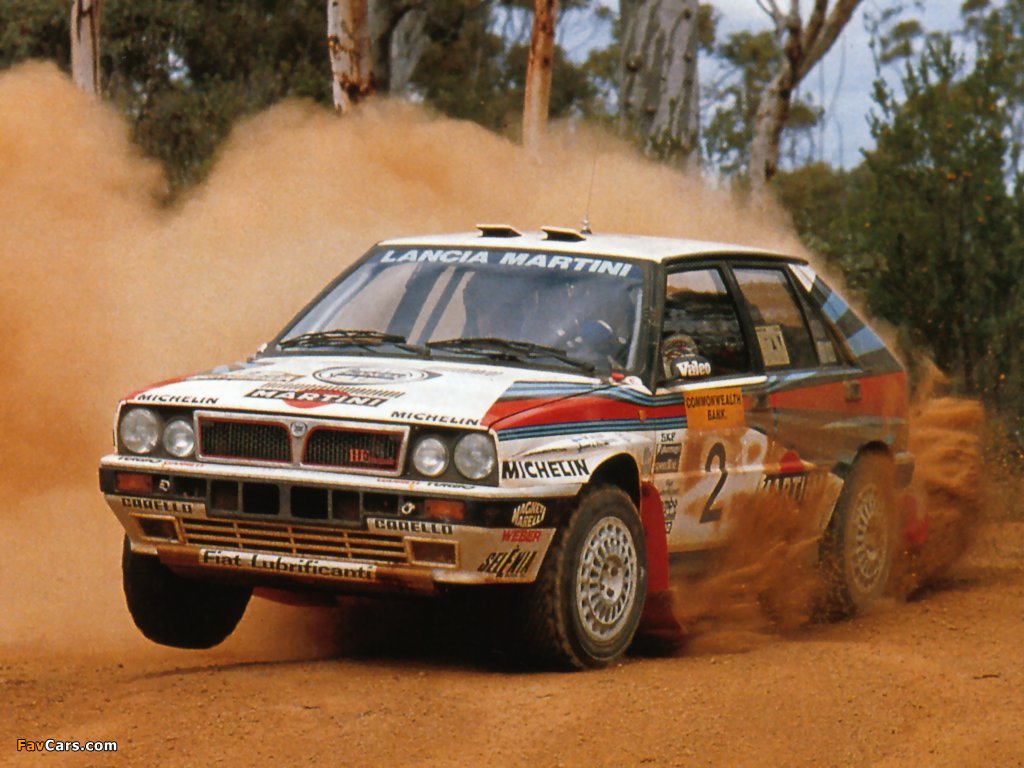 Pictures of Lancia Delta HF Integrale Gruppo A SE044 (1988–1989) (1024 x 768)