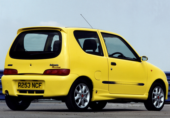 Fiat Seicento Sporting Abarth UK-spec (1998–2001) images