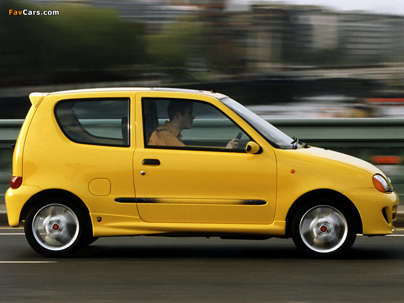 Photos of Fiat Seicento Sporting Abarth UK-spec (1998–2001) (800 x 600)