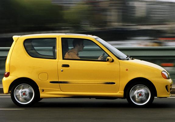Photos of Fiat Seicento Sporting Abarth UK-spec (1998–2001)