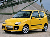 Pictures of Fiat Seicento Sporting Abarth UK-spec (2001–2004)