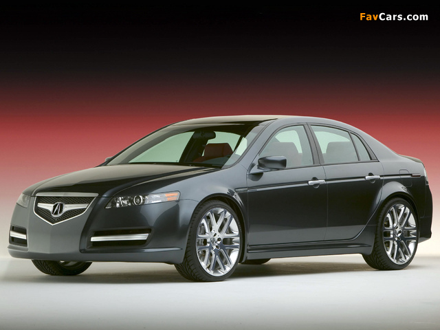 Acura TL A-Spec Concept (2003) pictures (640 x 480)