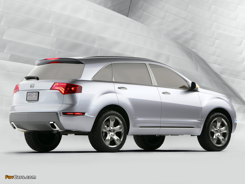 Acura MDX Concept (2006) wallpapers (800 x 600)